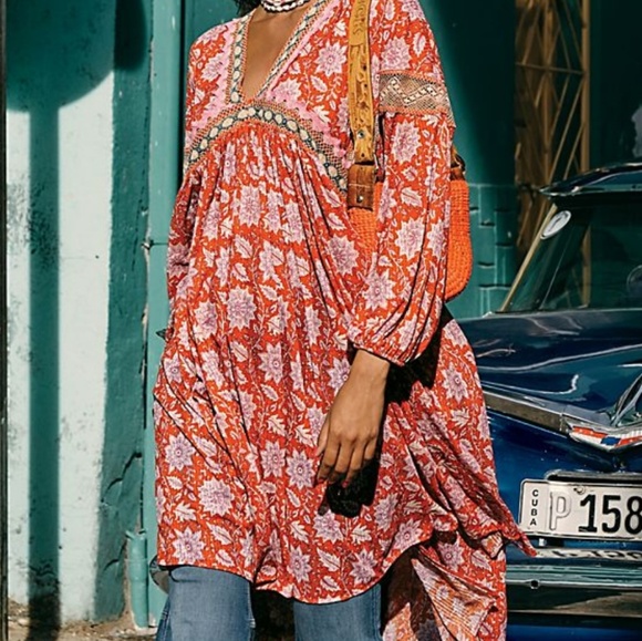 moon child maxi top
